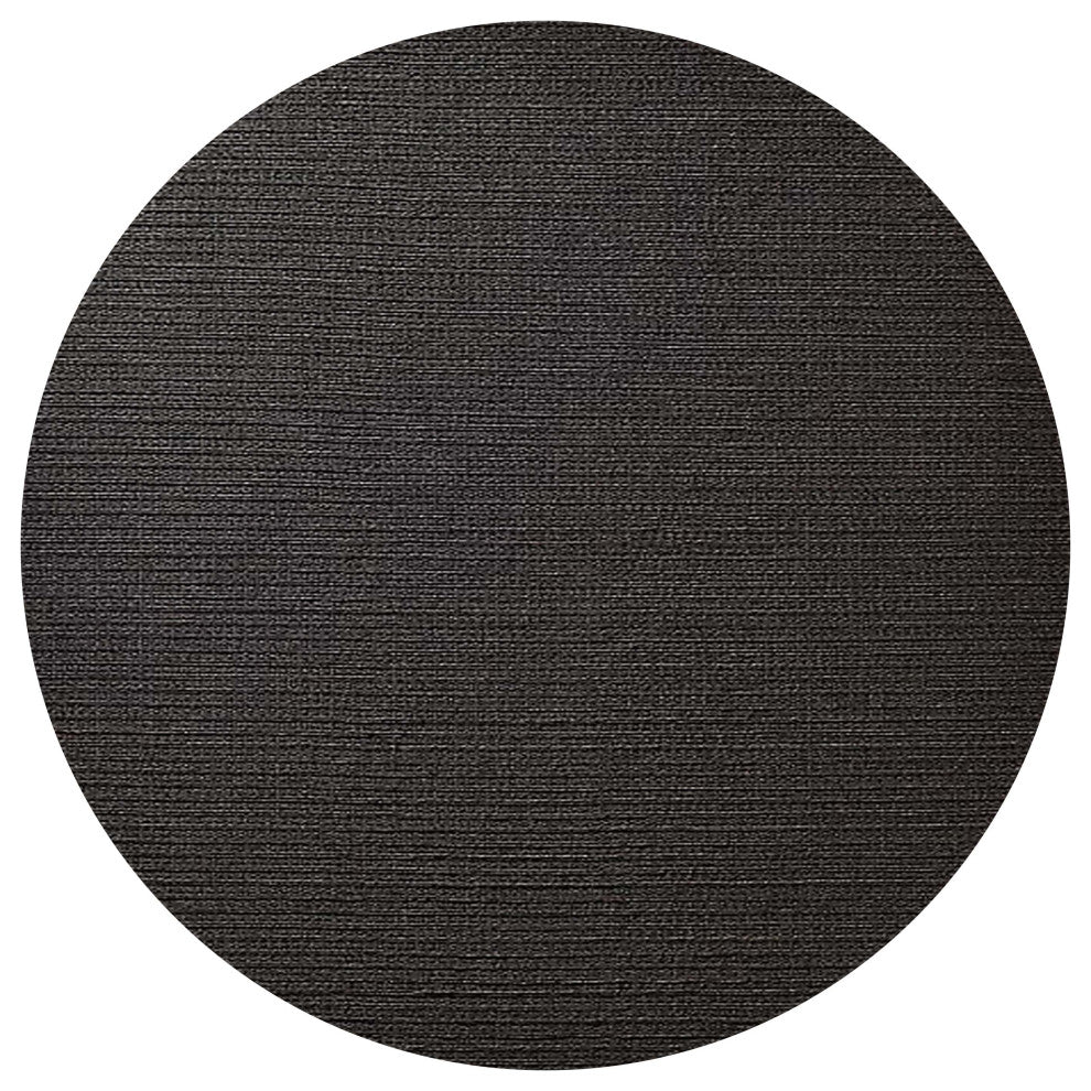 Ahgly Company Indoor Round Mid-Century Modern Area Rugs, 3' Round