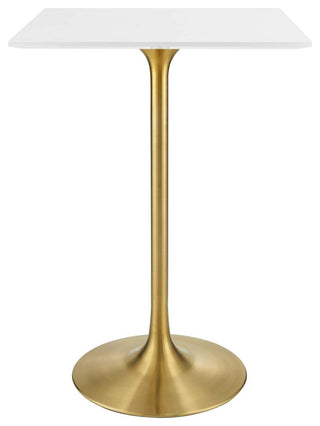 Tulip 28" Square Bar Table