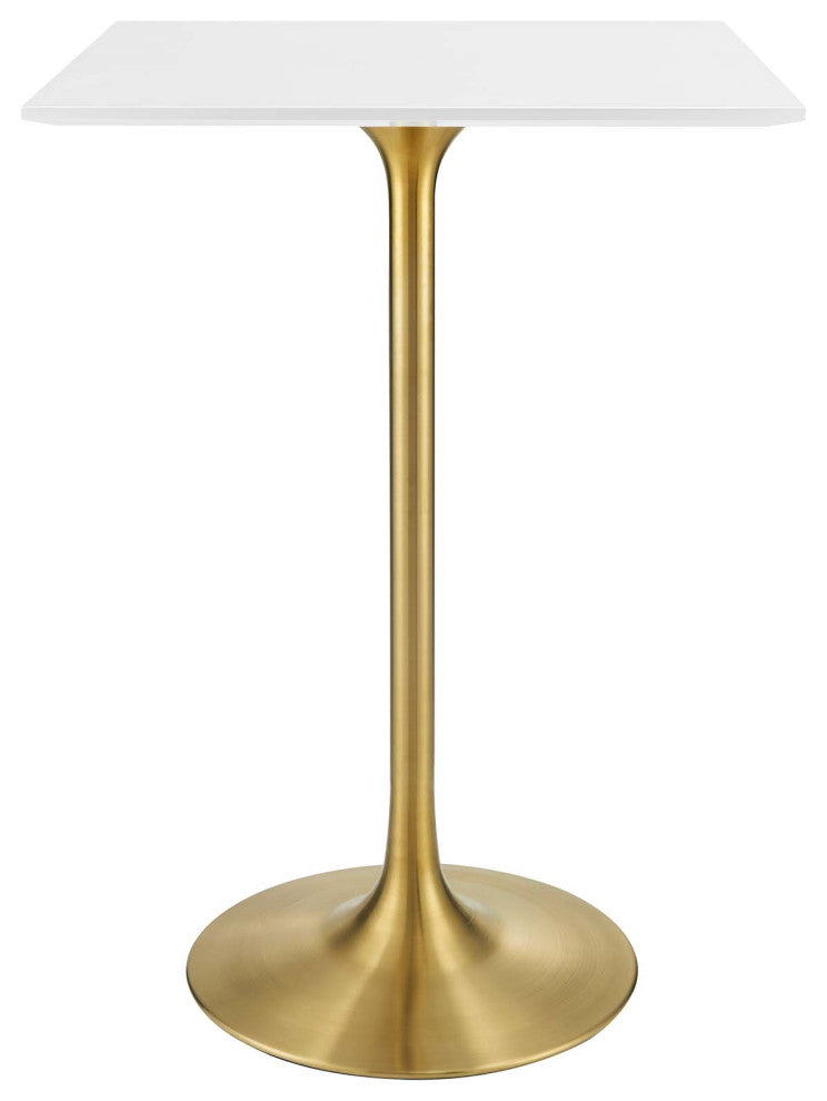 Tulip 28" Square Bar Table