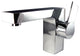 Valencia 48" Glossy White Wall Hung Vanity Set, Cabinet, Faucet FFT3071BN