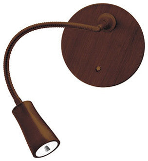 Epiphanie Gooseneck Wall Lamp, Finish: Bronze