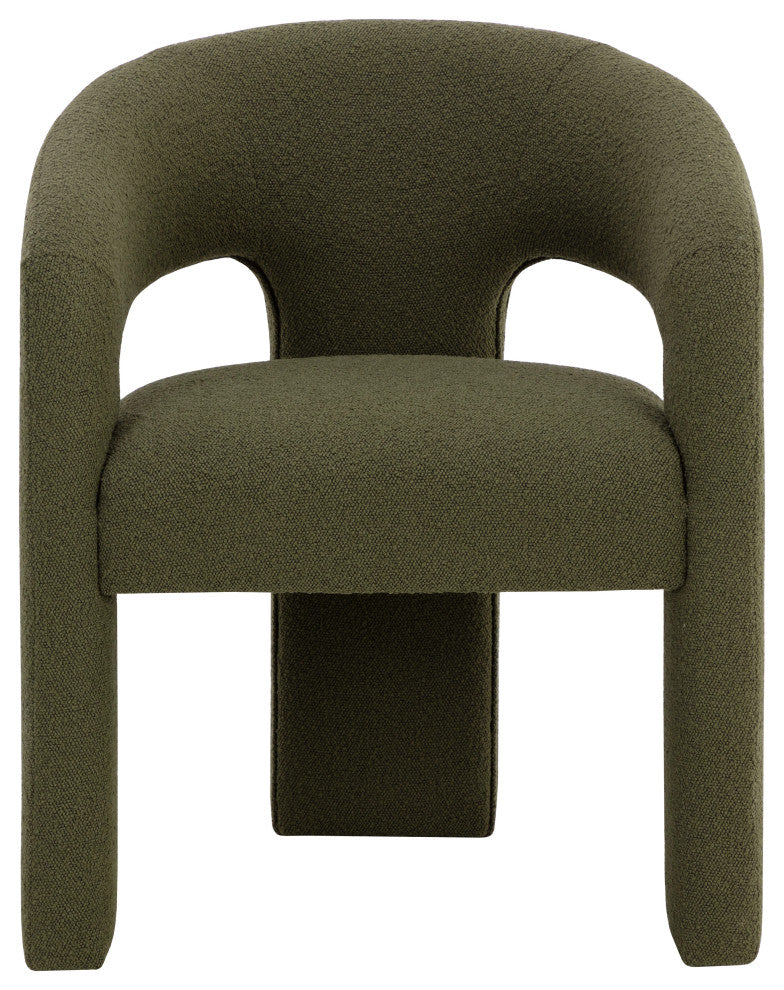 Isidore Dining Armchair, Copenhagen Olive