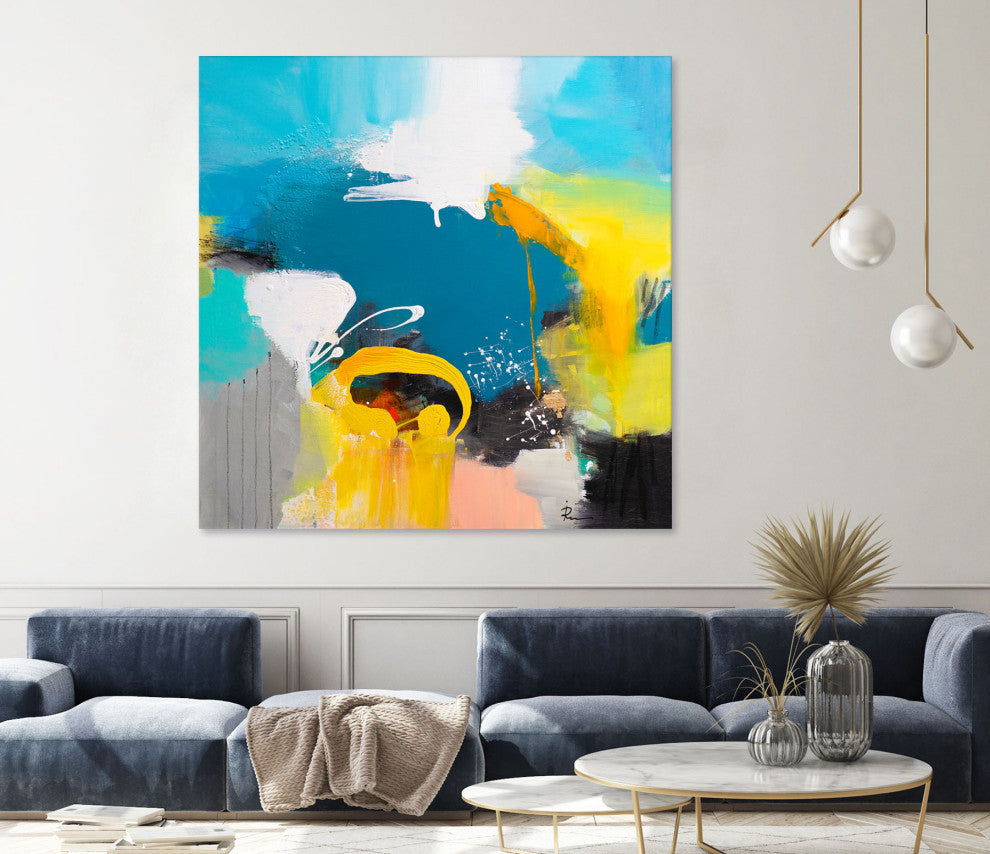 Sealife - 54 x 54 by Ira Ivanova