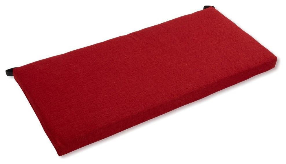 42"x19" Spun Polyester Loveseat Cushion, Papprika