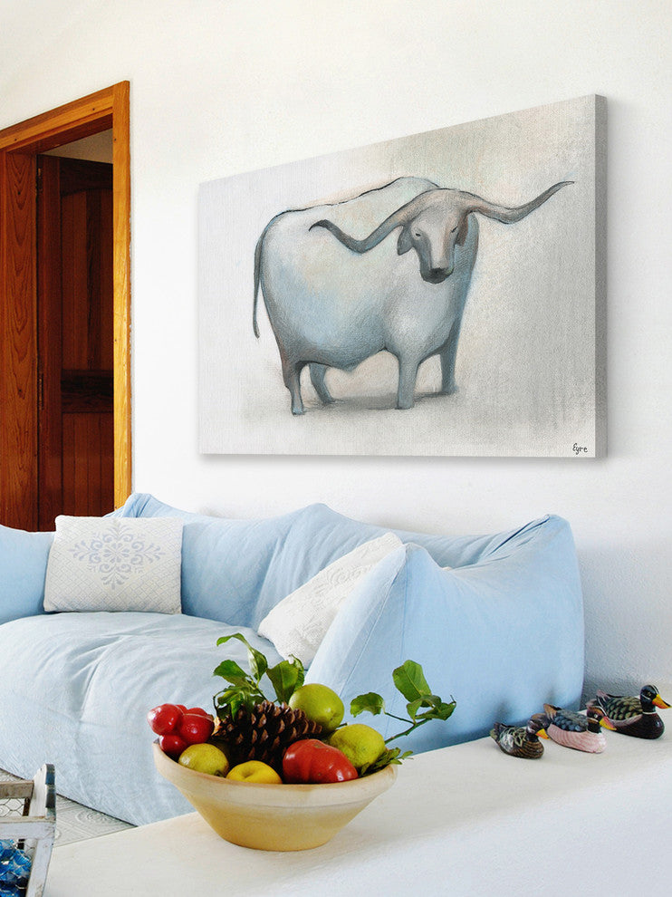 "East and West" Painting Print on Wrapped Canvas, 60"x40"