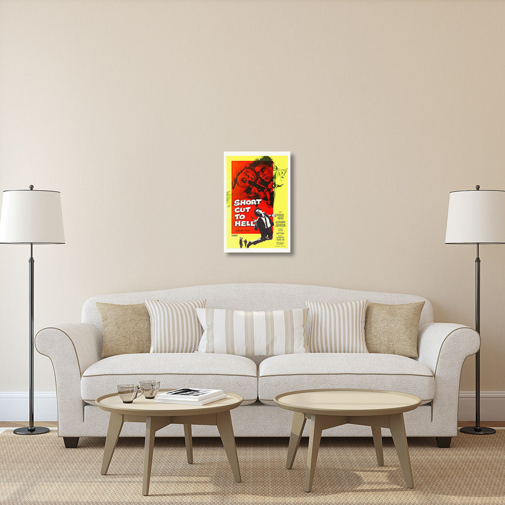 "Short Cut To Hell" Stretched Canvas Giclee by Hollywood Photo Archive, 20x30"