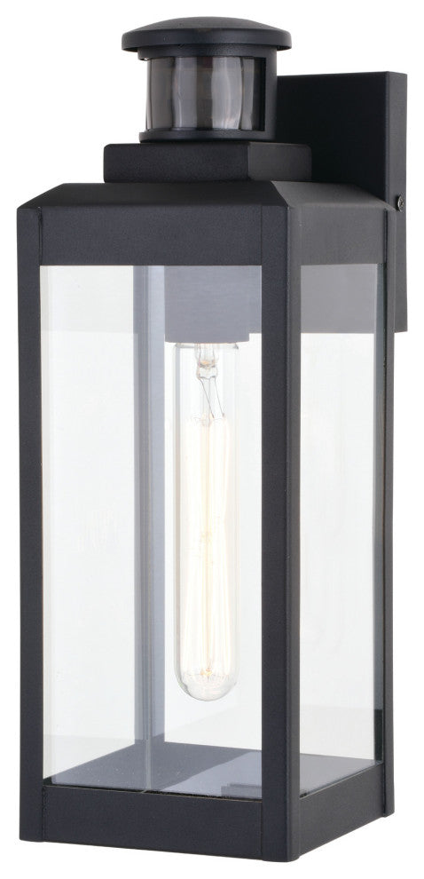 James Allan VXWS53815 Avery 14" Tall Outdoor Wall Sconce - Textured Black