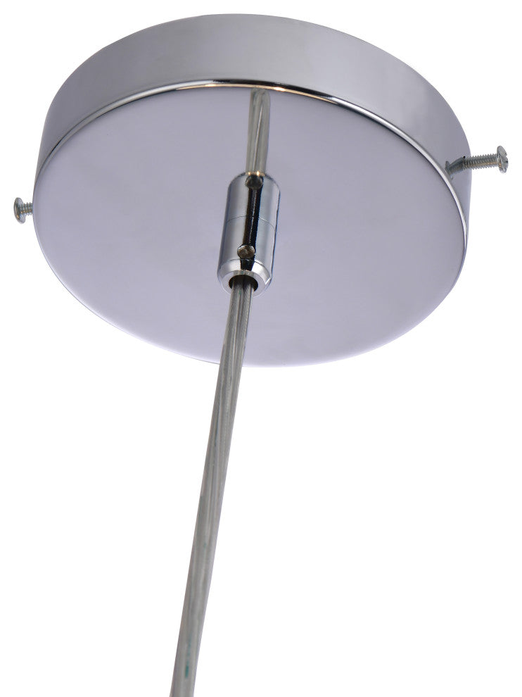 Lazzur Aujon 3 Light 16" Polished Chrome Pendant