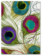 Color Bakery 'Peacock Feathers I' Canvas Art, 24"x32"