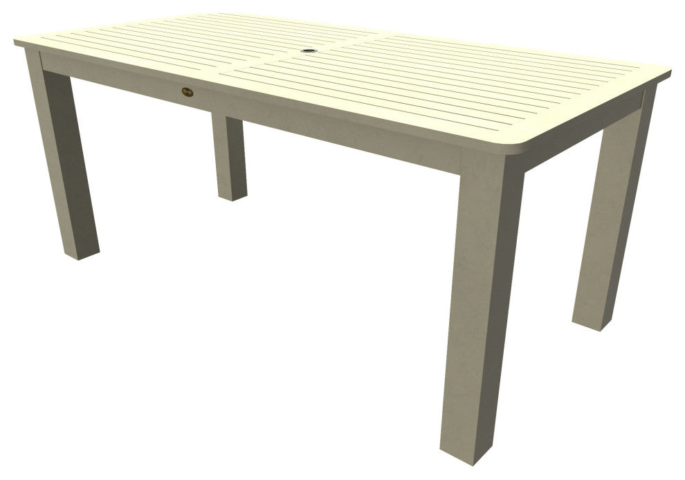 Rectangular 42x84 Counter Table, Weathered Acorn, Whitewash