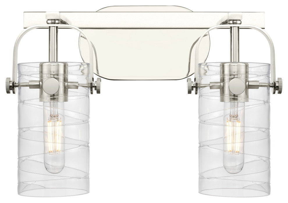 2 15" Bath Vanity-Light Polished Nickel