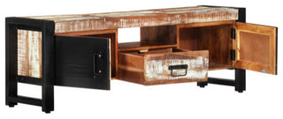 vidaXL TV Stand TV Console Sideboard Media Unit Cupboard Solid Wood Reclaimed