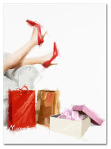 The Macneil Studio 'New Shoes' Canvas Art, 47"x35"