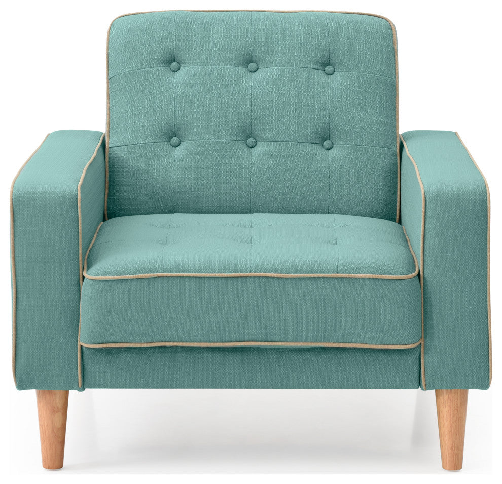 Andrews Chair Bed, Teal