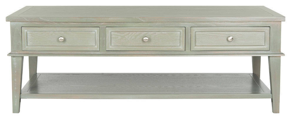Safavieh Manelin Coffee Table, Ash Gray