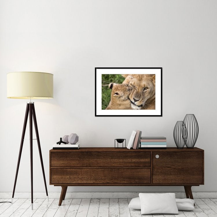 "Mother Love" Framed Digital Print by Alessandro Catta, 38"x28"