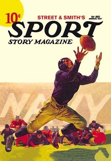 The Way Navy Plays Football- Canvas Poster 20" x 30"