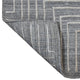 HAND WOVEN FLAT WEAVE KILIM POLYESTER RUGS -Rectangle,Gray Multicolor,Geometric, [Rectangle] 9'x12'