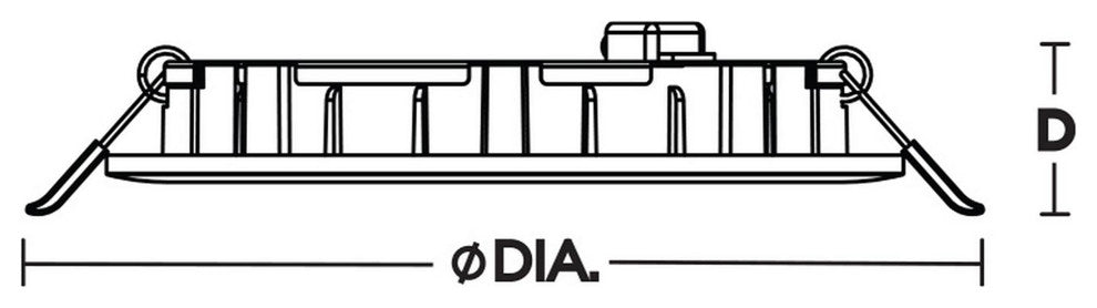Tuck 4" LED Flush Mount