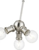 Lansdale 3 Light Brushed Nickel Pendant