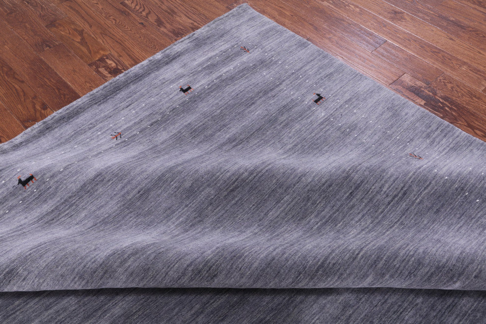 10' 0" X 14' 0" Persian Gabbeh Handmade Wool Rug - Q15257