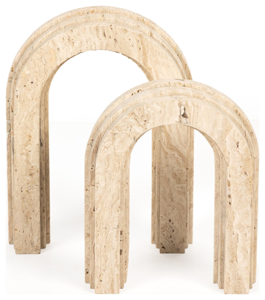 Travertine Arches-White Travertine