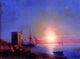 Ivan Constantinovich Aivazovsky A Coastal Landscape Wall Decal
