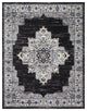 Nourison Passion 8' x 10' Black Ivory Vintage Indoor Area Rug