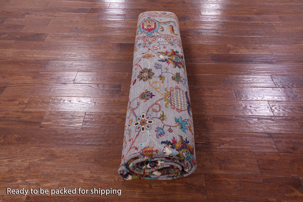 9' 0" X 12' 3" Handmade Persian Tabriz Wool Rug - Q12463