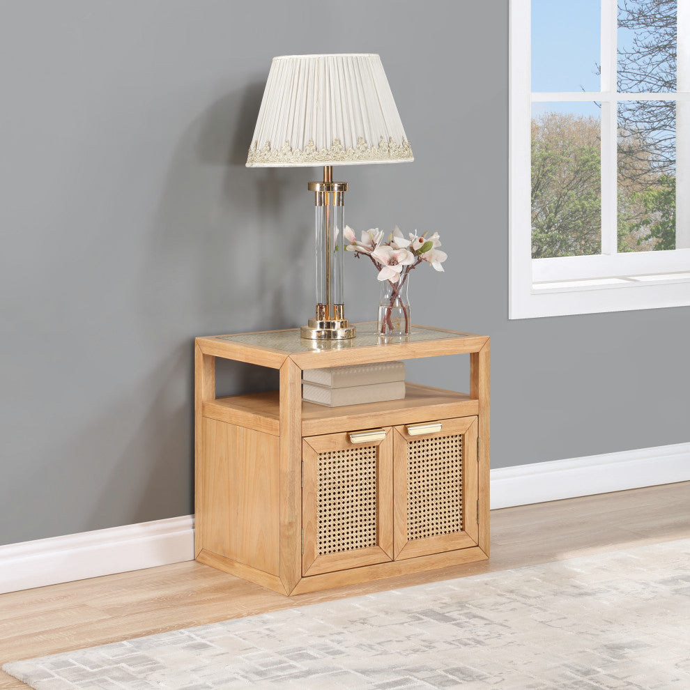 Cole Night Stand, Natural