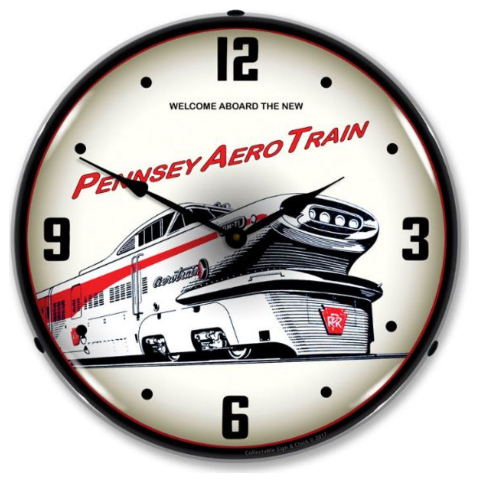 1712821 Pennsey Aero Train Clock