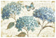 "Blue Garden I" Digital Paper Print by Daphne Brissonnet, 50"x34"