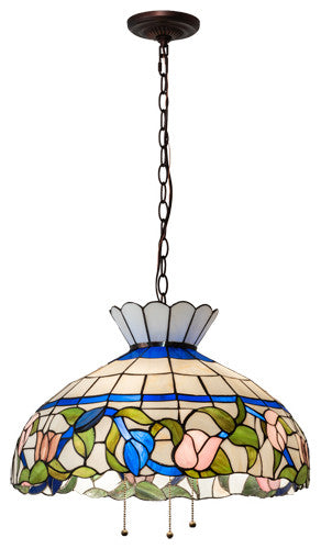 Meyda Lighting 231154 20" Wide Rose Vine Pendant