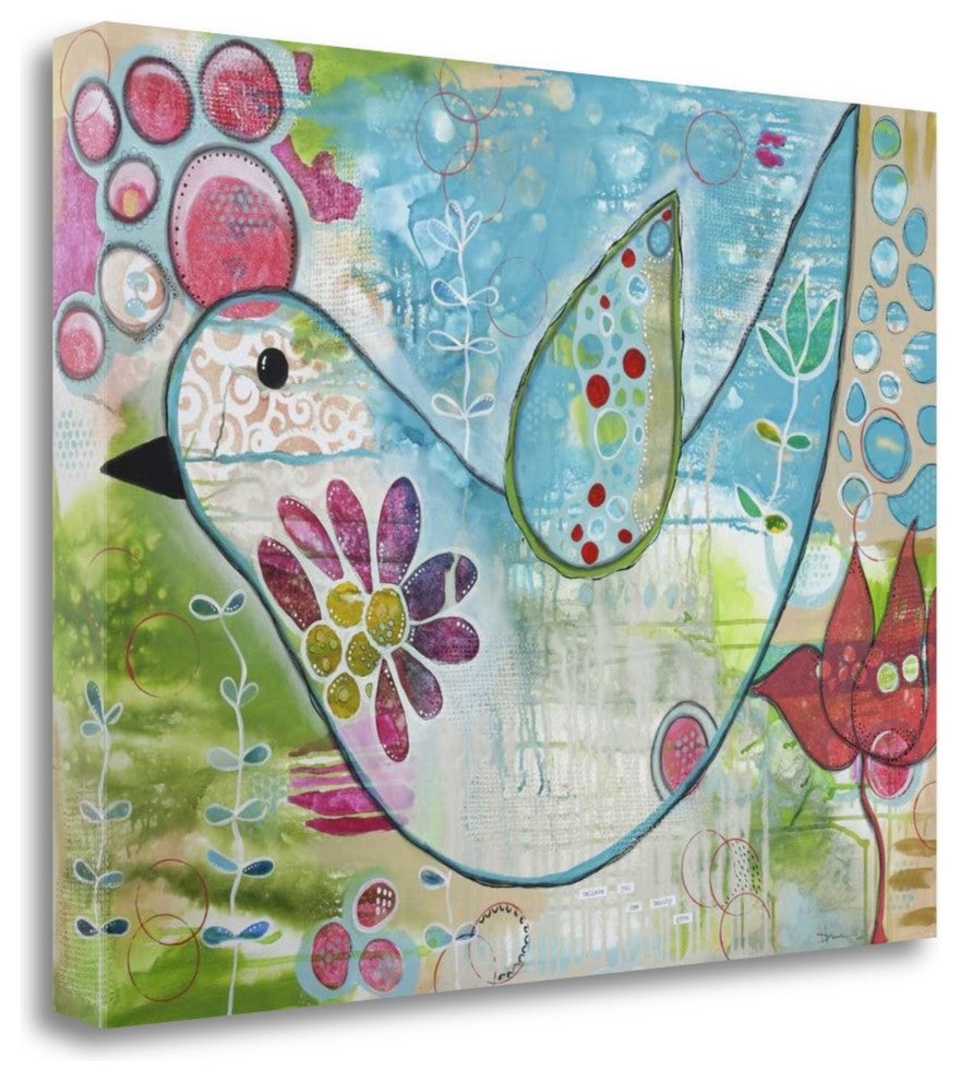 "See Beauty Grow" By Denise Braun, Giclee Print on Gallery Wrap Canvas