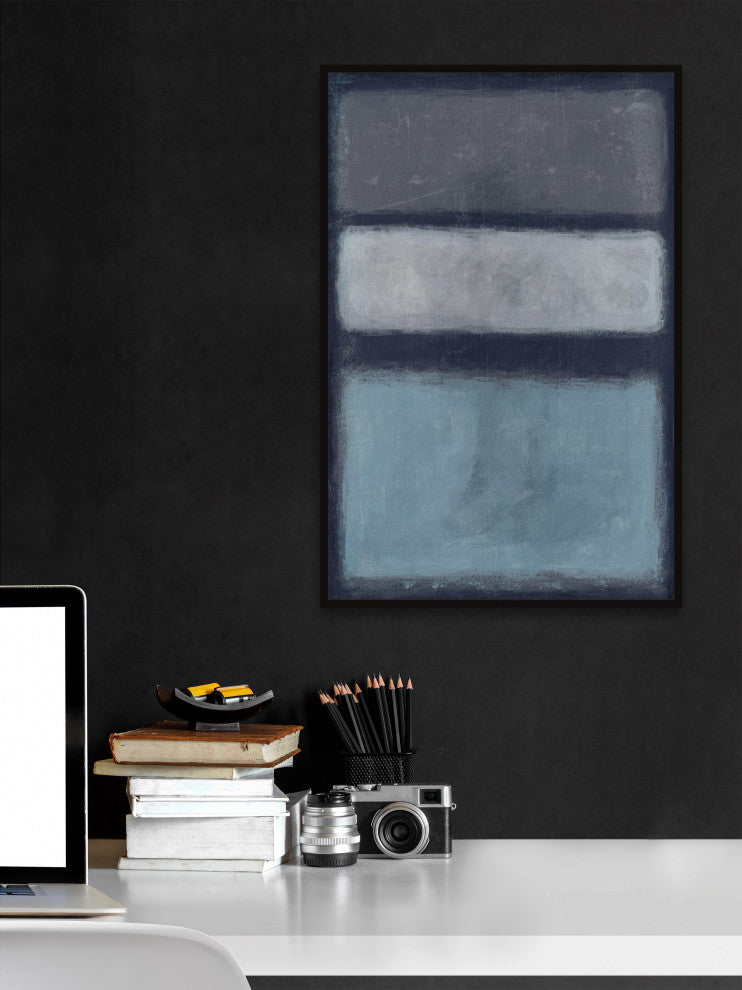 "Conscious Memory" Floater Framed Painting Print on Canvas, 16x24