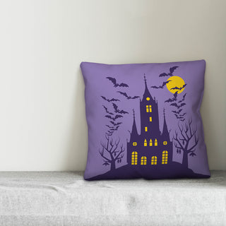 Haunted House 20"x20" Indoor/Outdoor Pillow