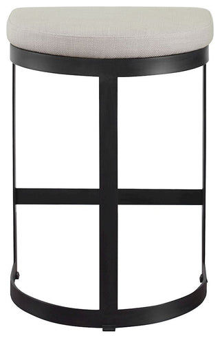 Uttermost Ivanna Black Iron Counter Stool, 23591