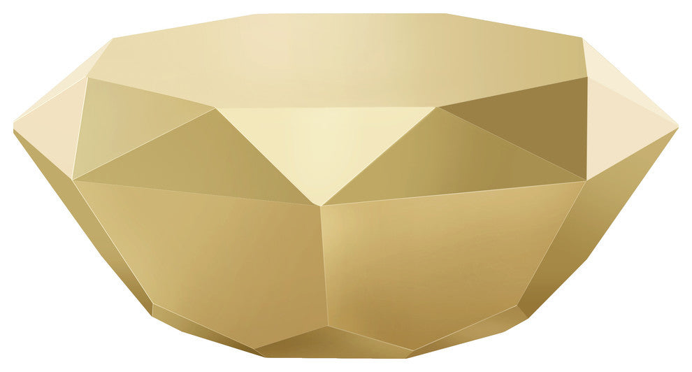 Gemma Coffee Table, Gold