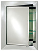 Radiance Contemporary Single Door Medicine Cabinet, 18"x31"