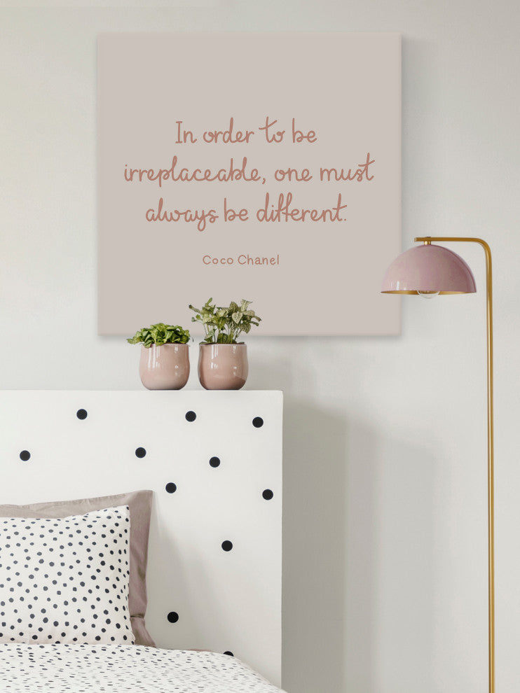 "Being Different" Painting Print on Wrapped Canvas, 18x18