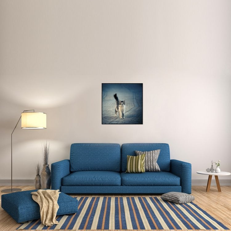 "Little One" Framed Canvas Giclee by Dejan Ilijic, 31x31"