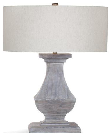 Derek Table Lamp - Distressed Gray