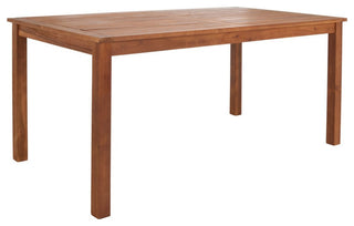 Safavieh Aquina Dining Set, Natural/Black