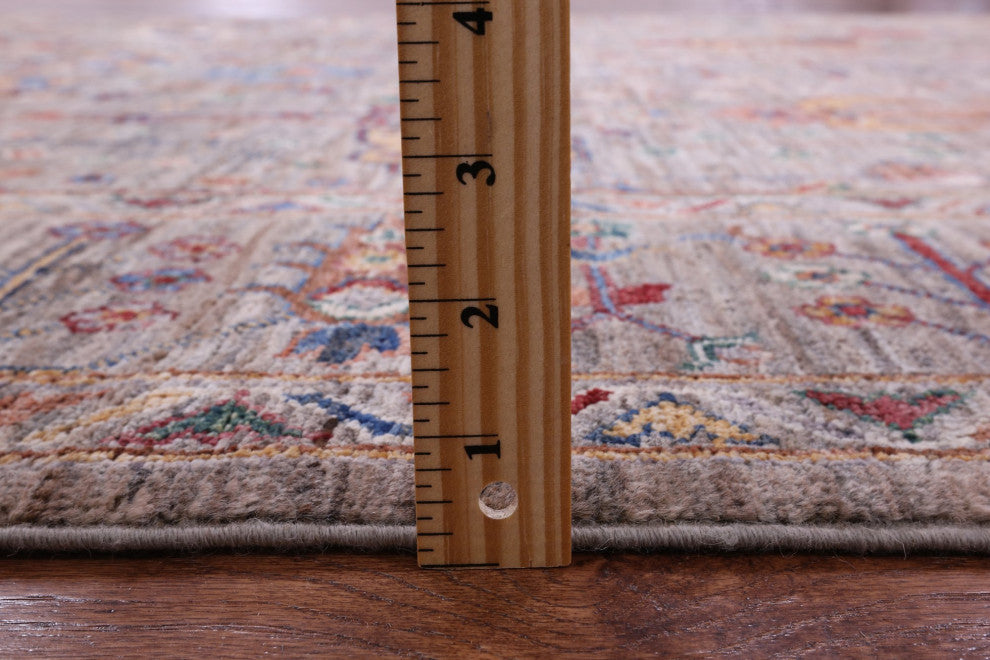 Persian Tabriz Handmade Wool Rug 5' 7" X 7' 10" Q9631