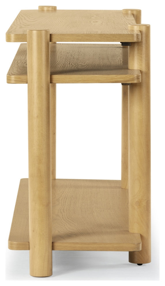 Safavieh Couture Edisyn Wood Console Table, Natural