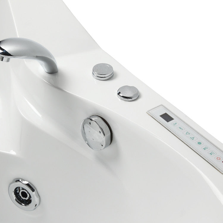 Corner Whirlpool Bathtub