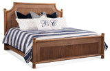Summer Retreat Rattan Arched Bed, Honey, King