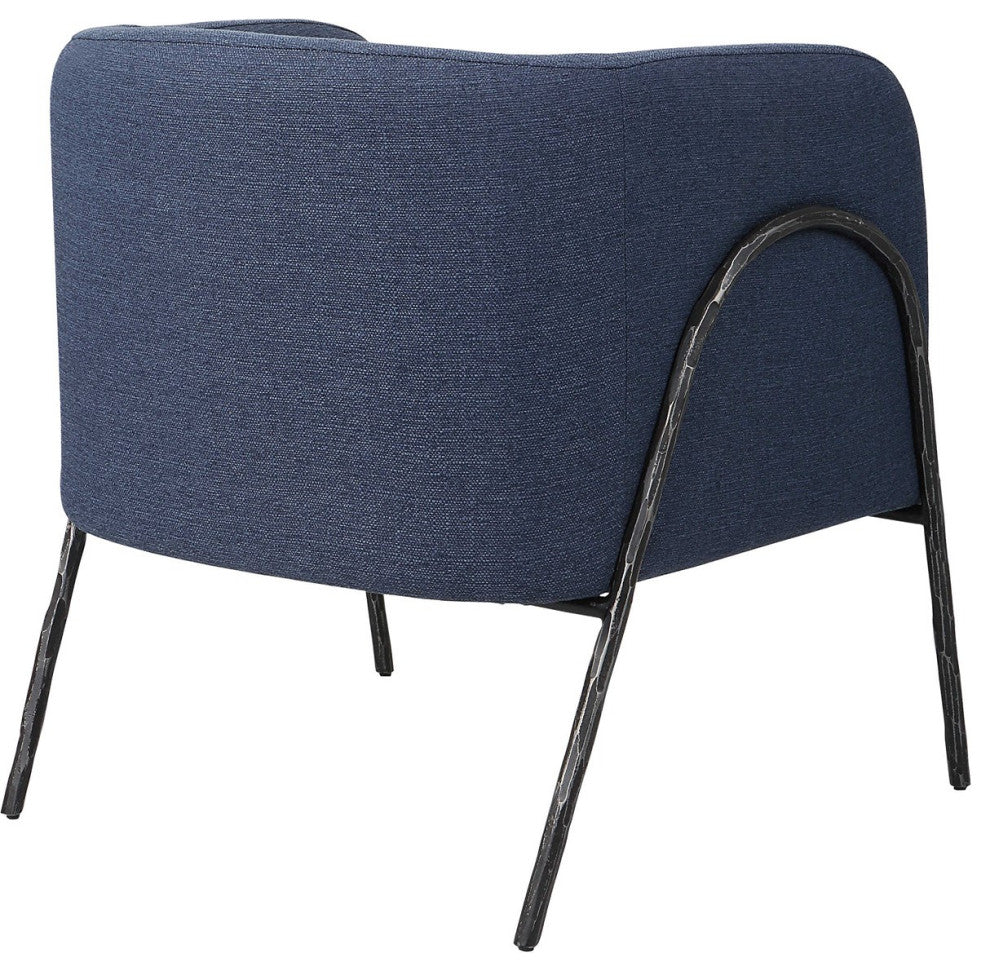 Uttermost Jacobsen Accent Chair, Denim
