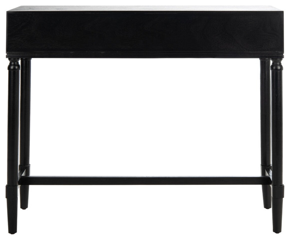 Safavieh Aliyah 2 Drawer Console Table, Black