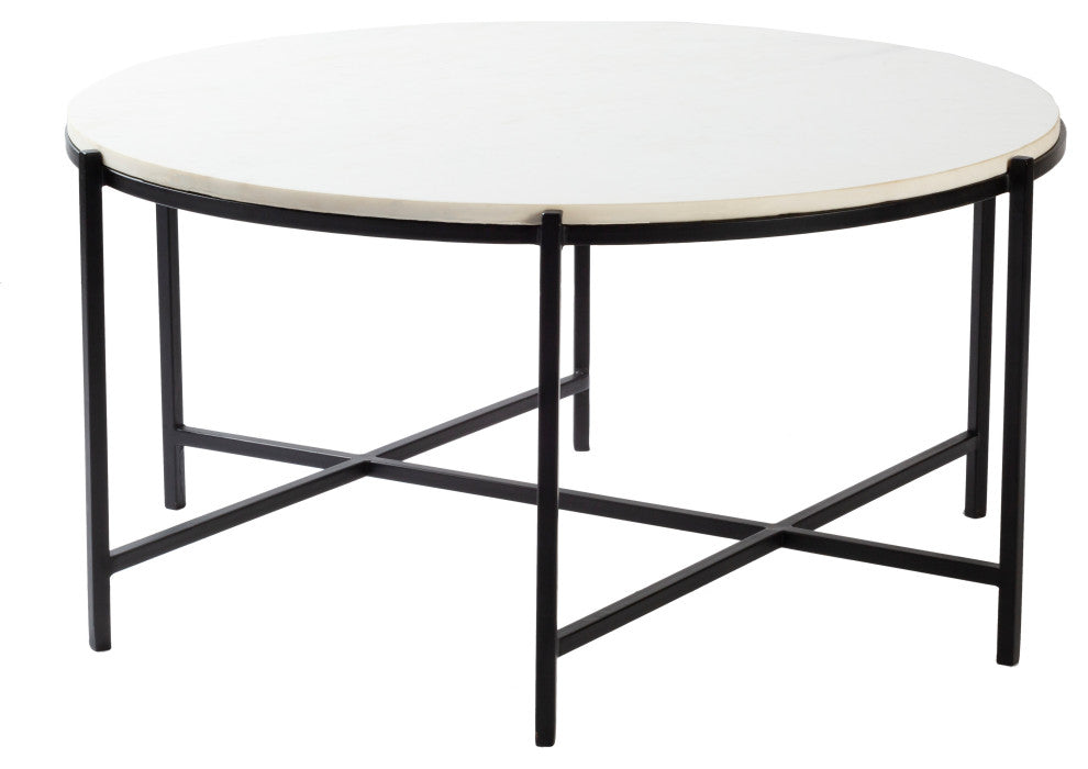 Surya Anaya Coffee Table 16"H X 34"W X 34"D
